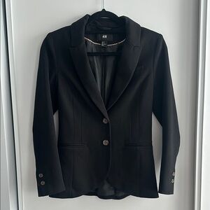H&M Women's Black Blazer Jacket